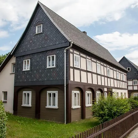 Umgebindehaus An Der Mandau Dom wakacyjny Großschönau